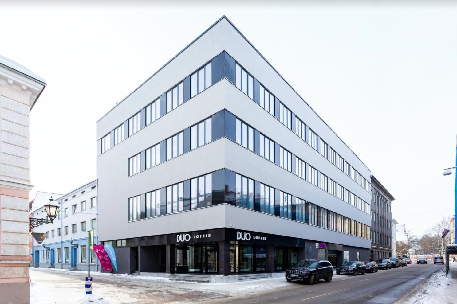Galerii: Tartu luksuslikem kortermaja DUO Loftid avas uksed  Endisest Tartu sidejaamast sai suurlinlik loftidega elumaja
