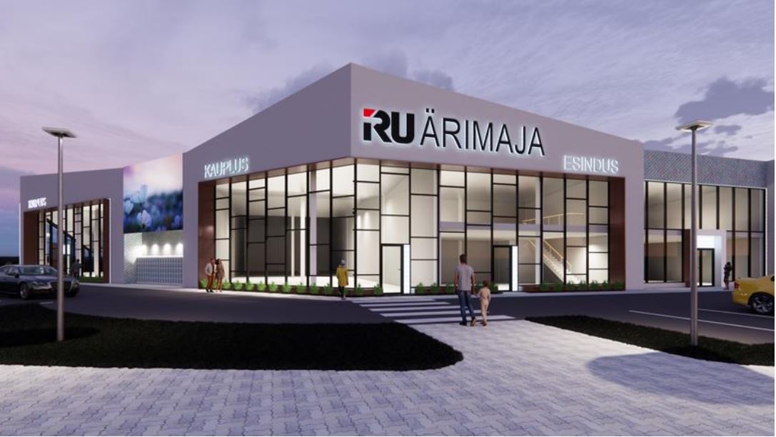 Iru Ärimaja – esimene omataoline multifunktsionaalne ärihoone Iru piirkonnas – valmib 2022. aastal