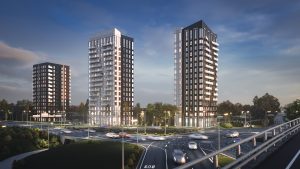 Rocca Towers kvartal / Endover