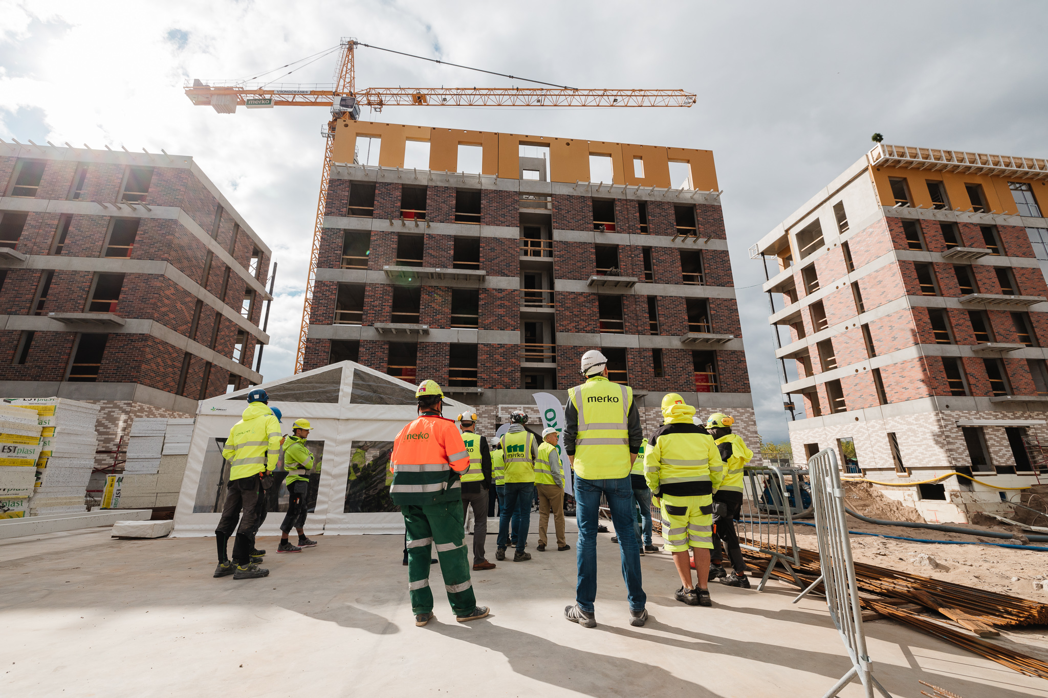 Veerenni tänava äärsed viimased uuselamud saavutasid täiskõrguse