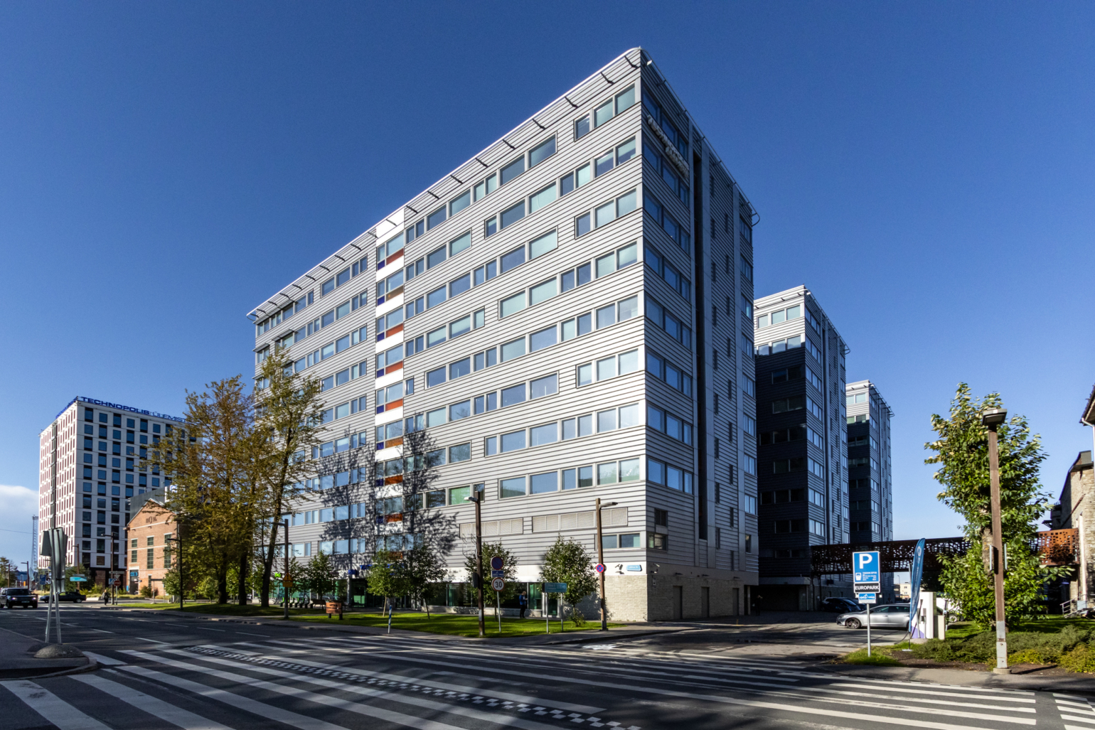 Ülemiste linnakus sai LEED Gold märgise 2013. aastal ehitatud Ragnar Nurkse kolmiktornid