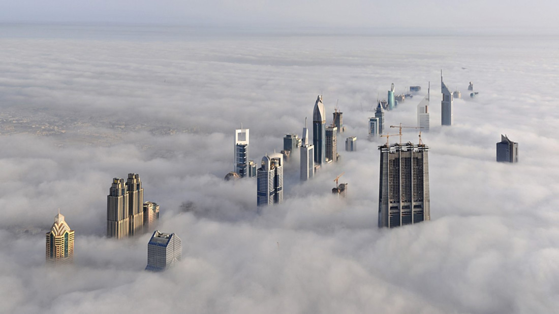 Dubai-a-view-from-the-skyscraper-BurjKhalifa