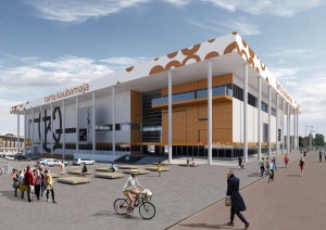 Tartu Kaubamaja Keskuse välisvaade_Küüni tn_Autor_AB Raivo Puusepp OÜ